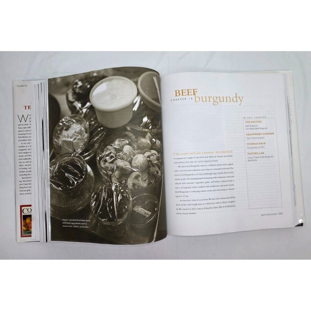 Here in America's Test Kitchen Cookbook | 2003 Cook's Illustrated | Hardcover - Picture 14 of 16